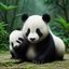 用户Panda看世界头像，旅行风格用户头像